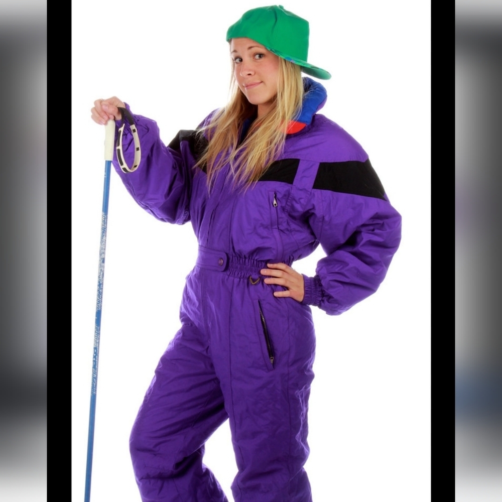 Vintage Obermeyer Ski Snowsuit Rare Snowboard Winter Apres Ski Bib Suit 6P New